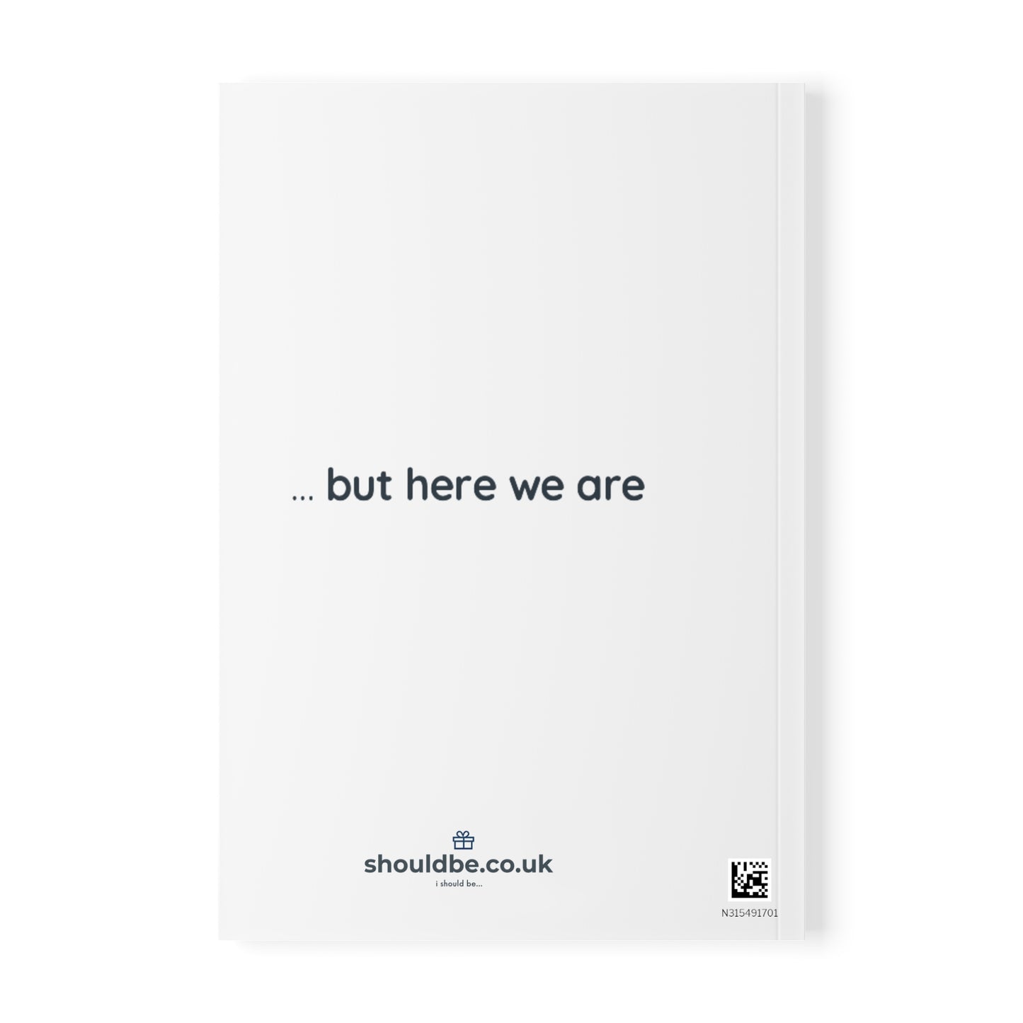 i should be…doing something productive a5 notebook
